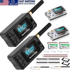 2 Conjuntos HelTec Meshtastic LoRa ESP32 V3 SX1262 Placa + Antena 915MHz + Bateria + Estojo comprar usado 2 Conjuntos HelTec Meshtastic LoRa ESP32 V3 SX1262 Placa + Antena 915MHz + Bateria + Estojo comprar usado  Enviando para Brazil
