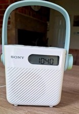 Sony shower white for sale  SOUTHAMPTON