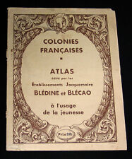 Colonies francaises atlas d'occasion  Châteaudun