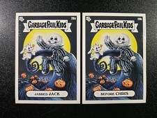 Usado, Balde de lixo infantil Jack Skellington Nightmare Before Christmas Tim Burton 2 cartões comprar usado  Enviando para Brazil
