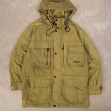 Jaqueta utilitária vintage com capuz XL masculina verde chuva comprar usado  Enviando para Brazil