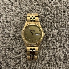 Seiko gold solar usato  Spedire a Italy