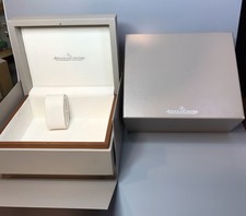 Usado, Caixa de relógio Jaeger-LeCoultre vazia bege apresentação com caixa externa e tampa comprar usado  Enviando para Brazil