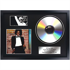 Michael Jackson – Off The Wall / Memorabilia / CD/ Lembrança em moldura preta / Pop comprar usado  Enviando para Brazil