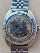ALHIOR 200m High Frequency date vintage diver automatic ETA 2784 steel 40mm, usado comprar usado  Enviando para Brazil
