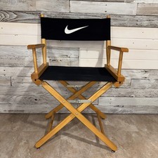 Cadeira de Diretor Vintage Nike "Just Do It" Promo Rara Assento Colecionável Swoosh, usado comprar usado  Enviando para Brazil