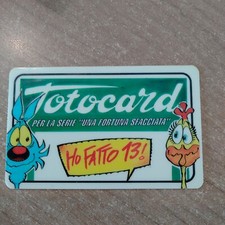 Lupo Alberto Card Tessera Vintage TotoCard  na sprzedaż  Wysyłka do Poland