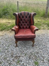 Vintage oxblood leather for sale  MUIR OF ORD