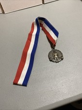 Medalha de ouro 1,75" levantamento pesado, levantamento de peso, com gravura, com fita de pescoço comprar usado  Enviando para Brazil