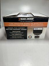MINI PROCESSADOR/MOEDOR DE ALIMENTOS BLACK & DECKER SPACEMAKER CG700 - Caixa Aberta comprar usado  Enviando para Brazil