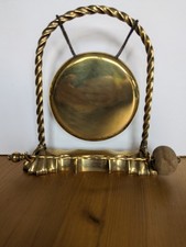 Antique brass dinner for sale  WREXHAM