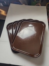 Vintage KYS-ITE 111 Bandejas de Cafeteria Marrom 18 X 14 Em Lote de Melamina Se 4 comprar usado  Enviando para Brazil