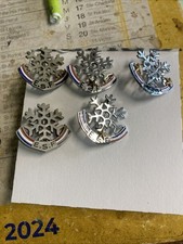 Insignes décorations flocons d'occasion  Béziers