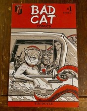 BAD CAT COMICS #1 | 2014 Tim Doyle DIVERTIDO! | NAKATOMiiNC. | ASSINADO! | 😾 MIAU! 😾 comprar usado  Enviando para Brazil