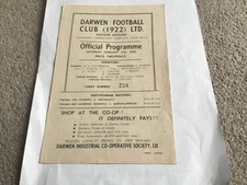 Darwen morecambe football for sale  YORK