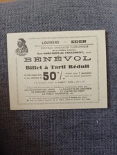 Billet bénévol magicien d'occasion  Le Havre-