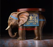 Sgabello elefante cina usato  Spedire a Italy