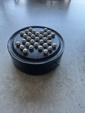 Wooden solitaire board for sale  PONTEFRACT
