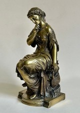 Sculpture bronze sappho for sale  Shipping to Ireland