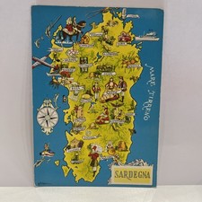 Cartolina colori vintage usato  Bari