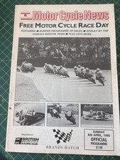 Race programme april for sale  FAREHAM