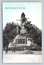 Cartão postal vintage Victor Hugo Monument Paris França, usado comprar usado  Enviando para Brazil