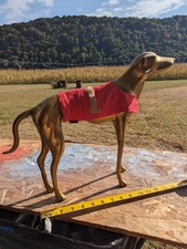 Brass racing greyhound for sale  Muscoda