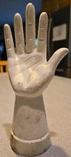 Usado, Escultura manual de ferro fundido acabamento áspero suporte de joias display, branco francês comprar usado  Enviando para Brazil