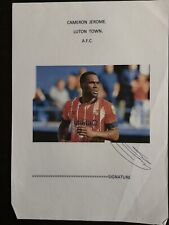 Cameron jerome luton for sale  CARDIFF