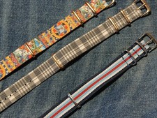 Cinturino orologio nylon usato  Vasto