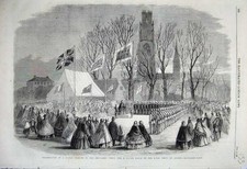 Old antique print for sale  UK