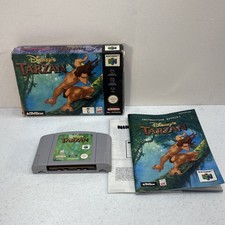 JOGO PARA NINTENDO 64 DISNEY’S TARZAN COM MANUAL PAL, usado comprar usado  Enviando para Brazil