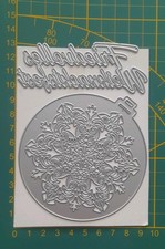 Stanzschablonen weihnachtskuge gebraucht kaufen  Neuwied