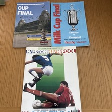 Cup final programmes for sale  NELSON