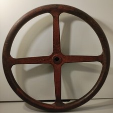 Volante de trator vintage colecionável de ferro fundido-1526 DA tamanho 17"-18" comprar usado  Enviando para Brazil