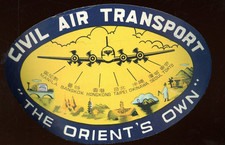 Luggage decals civil for sale  Saint Marys