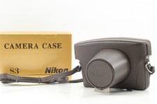 [Nieużywane z pudełkiem] Etui na aparat Nikon z prawdziwej skóry z paskiem do S3 z JAPONII na sprzedaż  Wysyłka do Poland