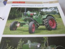Traktor allgaier 22 gebraucht kaufen  Münsing