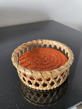 Farbige bast untersetzer gebraucht kaufen  Deutschland