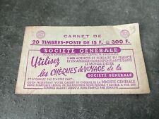 Ancien carnet timbres d'occasion  Aix-les-Bains