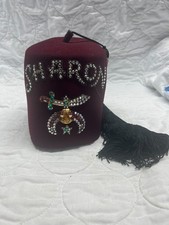 Shriners sharon fez for sale  Pass Christian