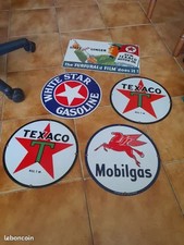 Plaques émaillées texaco d'occasion  Gan