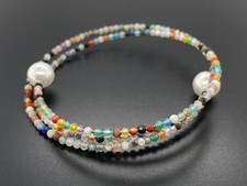 Armreif multi edelsteine gebraucht kaufen  Idar-Oberstein