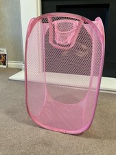Pink mesh foldable for sale  LEICESTER