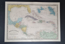 Antique french map for sale  ROMFORD