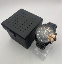 Relógio de pulso masculino DIESEL Mega Chief DZ4309 quartzo analógico estilo ousado comprar usado  Enviando para Brazil