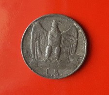 Lire 1927 falso usato  Cervaro