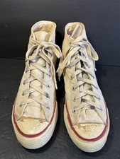 Usado, Tênis de basquete masculino vintage Chuck Taylor etiqueta vermelha década de 1950 tamanho Converse comprar usado  Enviando para Brazil