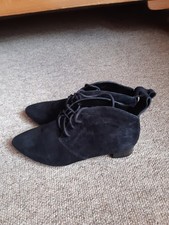 Clarks black suede for sale  STROUD
