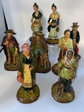 Santons creche plâtre d'occasion  La Gaude